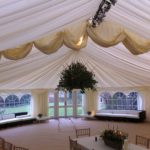 Bell Shaped End Marquee With Reception Area