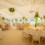 Sunflower Themed Marquee | Intents Marquee Hire