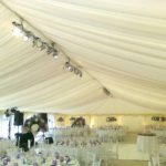 Wedding Marquee Hire With Beautifully Dressed Tables