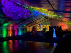 Marquee Coloured Uplights