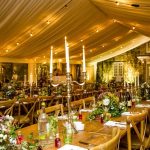 Personalised wedding marquee hire_night