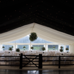 Party marquee hire bespoke internal design